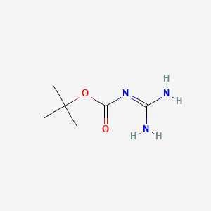 Boc-Guanidine chemical structure (CAS 219511-71-4)
