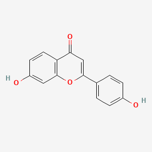 4',7-Dihydroxyflavone chemical structure (CAS 2196-14-7)