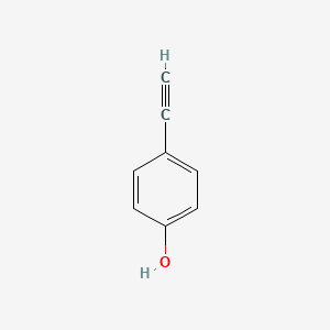4-Ethynylphenol chemical structure (CAS 2200-91-1)