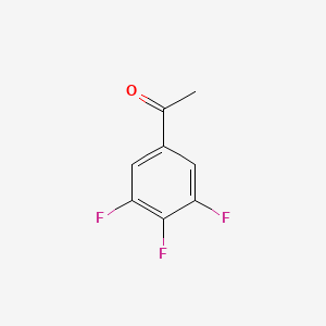 3',4',5'-Trifluoroacetophenone chemical structure (CAS 220141-73-1)