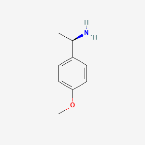 (R)-1-(4-Methoxyphenyl)ethan-1-amine chemical structure (CAS 22038-86-4)