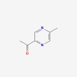 1-(5-Methylpyrazin-2-yl)ethanone chemical structure (CAS 22047-27-4)