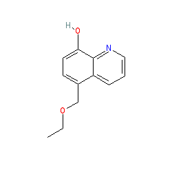 5-(Ethoxymethyl)quinolin-8-ol chemical structure (CAS 22049-19-0)