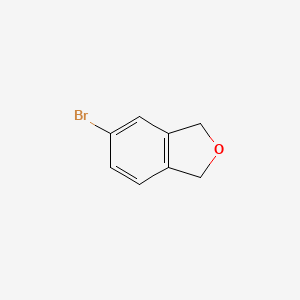 5-Bromo-1,3-dihydroisobenzofuran chemical structure (CAS 220513-49-5)