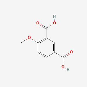 4-Methoxyisophthalic acid chemical structure (CAS 2206-43-1)
