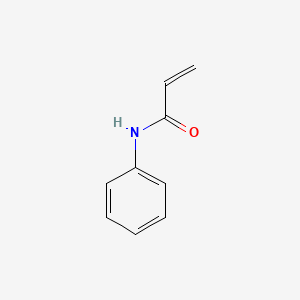 N-Phenylacrylamide chemical structure (CAS 2210-24-4)