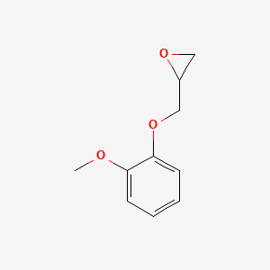 1-(2-Methoxyphenoxy)-2,3-epoxypropane chemical structure (CAS 2210-74-4)