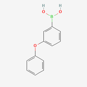 (3-Phenoxyphenyl)boronic acid chemical structure (CAS 221006-66-2)