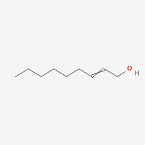 2-Nonen-1-ol chemical structure (CAS 22104-79-6)