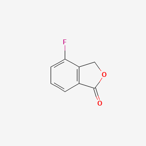 4-Fluoroisobenzofuran-1(3H)-one chemical structure (CAS 2211-81-6)