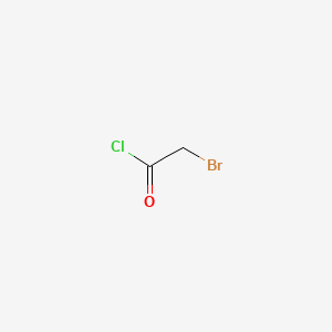 Bromoacetyl chloride chemical structure (CAS 22118-09-8)