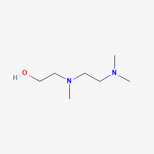 N2-(2-Hydroxyethyl)-N1,N1,N2-trimethyl-1,2-ethylenediamine chemical structure (CAS 2212-32-0)