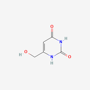 6-(Hydroxymethyl)uracil chemical structure (CAS 22126-44-9)
