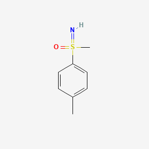Imino(methyl)(4-methylphenyl)-lambda6-sulfanone chemical structure (CAS 22132-97-4)