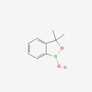3,3-Dimethylbenzo[c][1,2]oxaborol-1(3H)-ol chemical structure (CAS 221352-10-9)