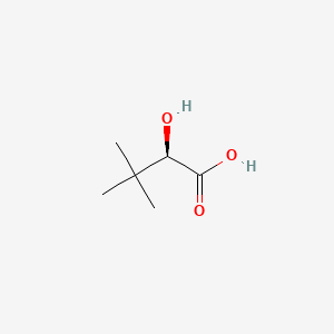 (R)-2-Hydroxy-3,3-dimethylbutanoic acid chemical structure (CAS 22146-57-2)