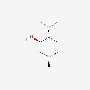 (1R,2S,5R)-2-Isopropyl-5-methylcyclohexanol chemical structure (CAS 2216-51-5)