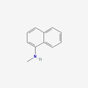 N-Methylnaphthalen-1-amine chemical structure (CAS 2216-68-4)