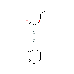 Ethyl phenylpropiolate chemical structure (CAS 2216-94-6)