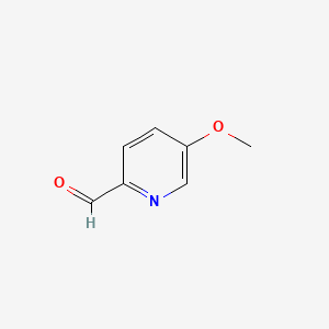 5-Methoxypicolinaldehyde chemical structure (CAS 22187-96-8)