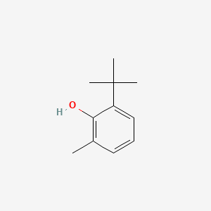 2-(tert-Butyl)-6-methylphenol chemical structure (CAS 2219-82-1)