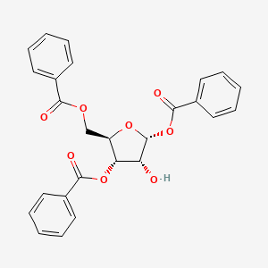 1,3,5-Tri-O-benzoyl-a-D-ribofuranose chemical structure (CAS 22224-41-5)