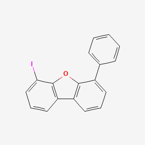 4-Iodo-6-phenyldibenzo[b,d]furan chemical structure (CAS 2226031-12-3)