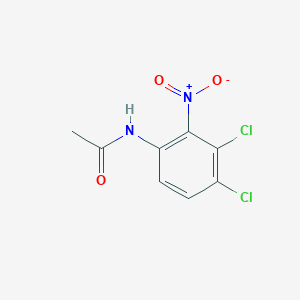 N-(3,4-Dichloro-2-nitrophenyl)acetamide chemical structure (CAS 2226712-50-9)