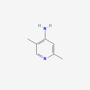 2,5-Dimethylpyridin-4-amine chemical structure (CAS 22279-89-6)