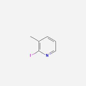 2-Iodo-3-methylpyridine chemical structure (CAS 22282-58-2)