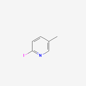 2-Iodo-5-methylpyridine chemical structure (CAS 22282-62-8)
