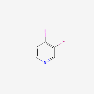 3-Fluoro-4-iodopyridine chemical structure (CAS 22282-75-3)