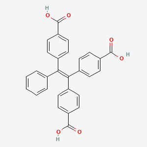 4,4',4''-(2-Phenylethene-1,1,2-triyl)tribenzoic acid chemical structure (CAS 2230714-10-8)