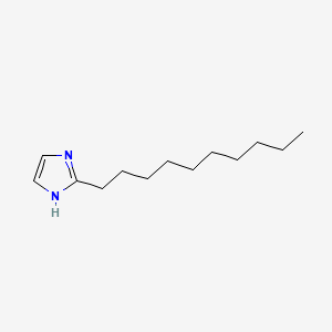 2-Decyl-1H-imidazole chemical structure (CAS 22341-09-9)
