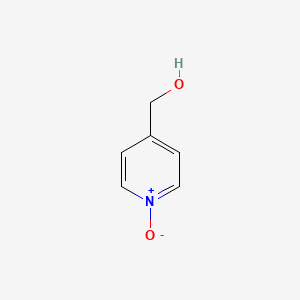 4-(Hydroxymethyl)pyridine 1-oxide chemical structure (CAS 22346-75-4)