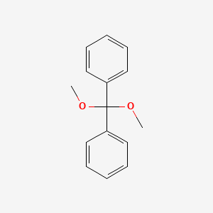 Dimethoxydiphenylmethane chemical structure (CAS 2235-01-0)