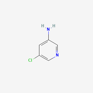 5-Chloropyridin-3-amine chemical structure (CAS 22353-34-0)