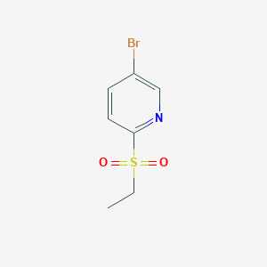 5-Bromo-2-(Ethylsulfonyl)pyridine chemical structure (CAS 223556-06-7)