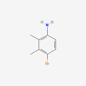 4-Bromo-2,3-dimethylaniline chemical structure (CAS 22364-25-6)