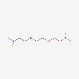 1,8-Bis(methylamino)-3,6-dioxaoctane chemical structure (CAS 22366-98-9)