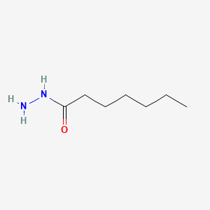 Heptanehydrazide chemical structure (CAS 22371-32-0)