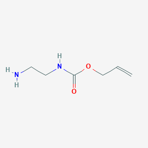 Allyl (2-aminoethyl)carbamate chemical structure (CAS 223741-66-0)