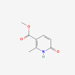 Methyl 2-methyl-6-oxo-1,6-dihydropyridine-3-carboxylate chemical structure (CAS 223788-08-7)