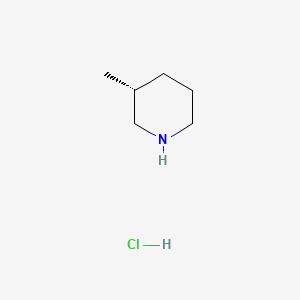 (R)-3-Methylpiperidine hydrochloride chemical structure (CAS 223792-48-1)