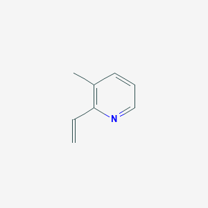 3-Methyl-2-vinylpyridine chemical structure (CAS 22382-94-1)