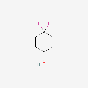 4,4-Difluorocyclohexanol chemical structure (CAS 22419-35-8)