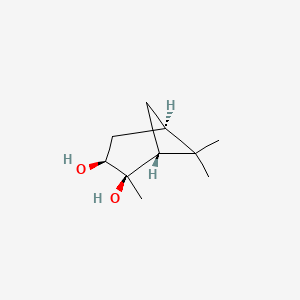 (1R,2R,3S,5R)-2,6,6-Trimethylbicyclo[3.1.1]heptane-2,3-diol chemical structure (CAS 22422-34-0)