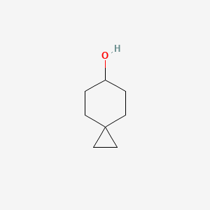 Spiro[2.5]octan-6-ol chemical structure (CAS 22428-83-7)