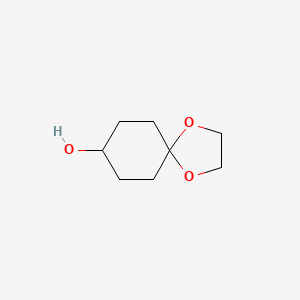 1,4-Dioxaspiro[4.5]decan-8-ol chemical structure (CAS 22428-87-1)