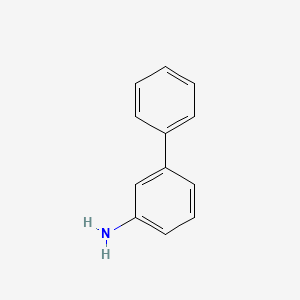 [1,1'-Biphenyl]-3-amine chemical structure (CAS 2243-47-2)